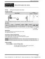 Preview for 1049 page of Panasonic FP-E Programming Manual