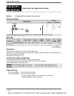 Preview for 1050 page of Panasonic FP-E Programming Manual