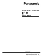 Panasonic FP-M Hardware Manual предпросмотр