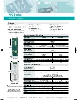 Предварительный просмотр 26 страницы Panasonic FP-PS24-050E Specifications