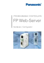 Panasonic FP Web-Server Hardware And Configuration Manual preview