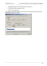 Preview for 58 page of Panasonic FP Web-Server User Manual