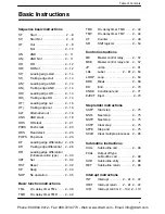 Preview for 7 page of Panasonic FP-X Programming Manual