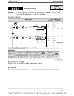 Preview for 233 page of Panasonic FP-X Programming Manual