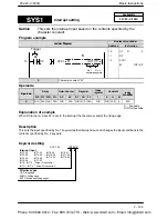 Preview for 235 page of Panasonic FP-X Programming Manual