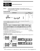 Preview for 276 page of Panasonic FP-X Programming Manual