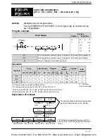 Preview for 341 page of Panasonic FP-X Programming Manual