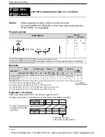 Preview for 496 page of Panasonic FP-X Programming Manual