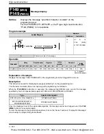 Preview for 656 page of Panasonic FP-X Programming Manual