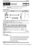 Preview for 696 page of Panasonic FP-X Programming Manual