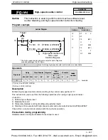 Preview for 701 page of Panasonic FP-X Programming Manual