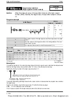 Preview for 728 page of Panasonic FP-X Programming Manual