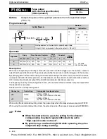 Preview for 752 page of Panasonic FP-X Programming Manual