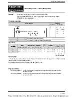 Preview for 859 page of Panasonic FP-X Programming Manual