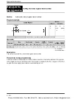 Preview for 1044 page of Panasonic FP-X Programming Manual