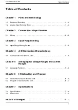 Предварительный просмотр 3 страницы Panasonic FP0-A21 Technical Manual