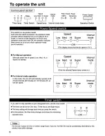 Предварительный просмотр 6 страницы Panasonic FP15HU1 Operating Manual