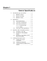 Preview for 9 page of Panasonic FP2 Series Technical Manual