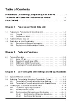 Preview for 3 page of Panasonic FP2 Series User Manual