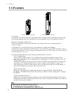 Предварительный просмотр 6 страницы Panasonic FP3 Technical Manual