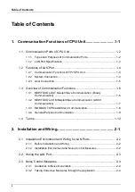 Предварительный просмотр 4 страницы Panasonic FP7 CPU Unit User Manual