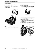 Предварительный просмотр 16 страницы Panasonic FPG371 - B/W Thermal Transfer Operating Instructions Manual