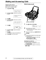 Предварительный просмотр 36 страницы Panasonic FPG371 - B/W Thermal Transfer Operating Instructions Manual