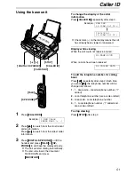 Предварительный просмотр 51 страницы Panasonic FPG371 - B/W Thermal Transfer Operating Instructions Manual