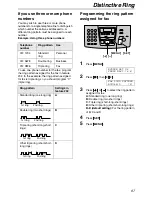 Предварительный просмотр 67 страницы Panasonic FPG371 - B/W Thermal Transfer Operating Instructions Manual