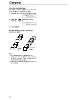 Предварительный просмотр 70 страницы Panasonic FPG371 - B/W Thermal Transfer Operating Instructions Manual