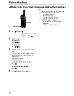 Предварительный просмотр 82 страницы Panasonic FPG371 - B/W Thermal Transfer Operating Instructions Manual