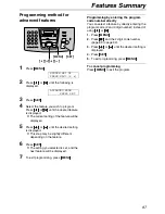 Предварительный просмотр 87 страницы Panasonic FPG371 - B/W Thermal Transfer Operating Instructions Manual