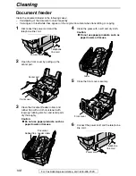 Предварительный просмотр 108 страницы Panasonic FPG371 - B/W Thermal Transfer Operating Instructions Manual