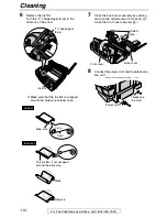 Предварительный просмотр 110 страницы Panasonic FPG371 - B/W Thermal Transfer Operating Instructions Manual