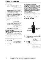 Предварительный просмотр 116 страницы Panasonic FPG371 - B/W Thermal Transfer Operating Instructions Manual