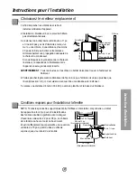 Предварительный просмотр 27 страницы Panasonic French) Installation And Operating Instructions Manual