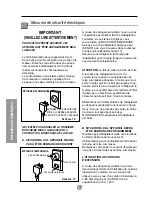 Предварительный просмотр 32 страницы Panasonic French) Installation And Operating Instructions Manual