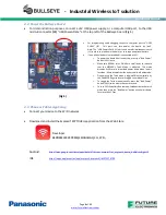 Preview for 4 page of Panasonic Future Electronics BULLSEYE Quick Start Manual