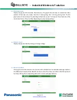 Preview for 8 page of Panasonic Future Electronics BULLSEYE Quick Start Manual