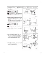 Preview for 8 page of Panasonic FV-04WS2 Installation Instructions Manual