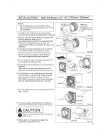 Preview for 9 page of Panasonic FV-04WS2 Installation Instructions Manual