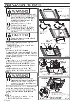 Preview for 12 page of Panasonic FV-0511VH1 Operating And Installation Instructions