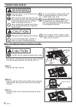 Preview for 14 page of Panasonic FV-0511VH1 Operating And Installation Instructions
