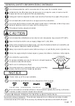 Preview for 3 page of Panasonic FV-0511VKL2 Installation Instructions Manual