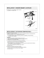 Preview for 12 page of Panasonic FV-05VFL2 Installation Instructions Manual