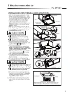 Preview for 9 page of Panasonic FV-07VB1 Service Manual