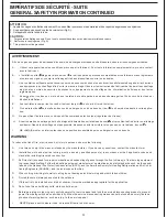 Preview for 4 page of Panasonic FV-07VQ2 Installation Instructions Manual