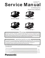 Panasonic FV-0811RQ1 Service Manual preview