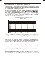 Preview for 4 page of Panasonic FV-08VKME3 User Manual