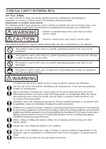 Preview for 2 page of Panasonic FV-08VRE1 Installation Instructions Manual